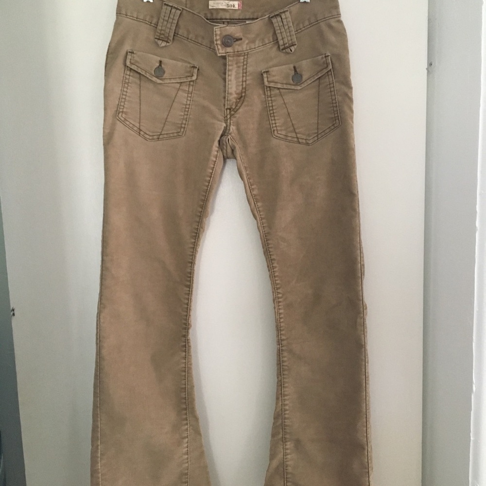 Levi’s 504 Slouch Flare corduroy pants